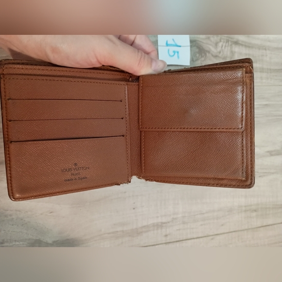 Louis Vuitton Monogram Canvas Leather Bifold Wallet - Picture 6 of 13